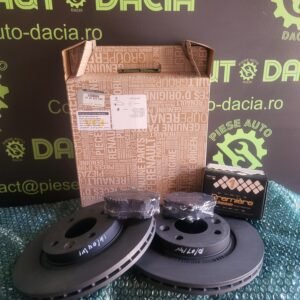 Pachet Frâne Renault – Disc + Plăcuțe Frână – Cod 402062984R / 410602192R