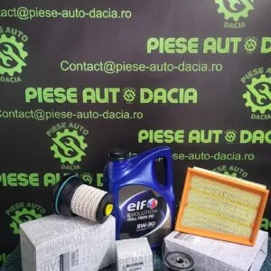 Pachet complet revizie ulei Renault Megane 4 motor 1.5 dCi, cu ulei și filtre compatibile